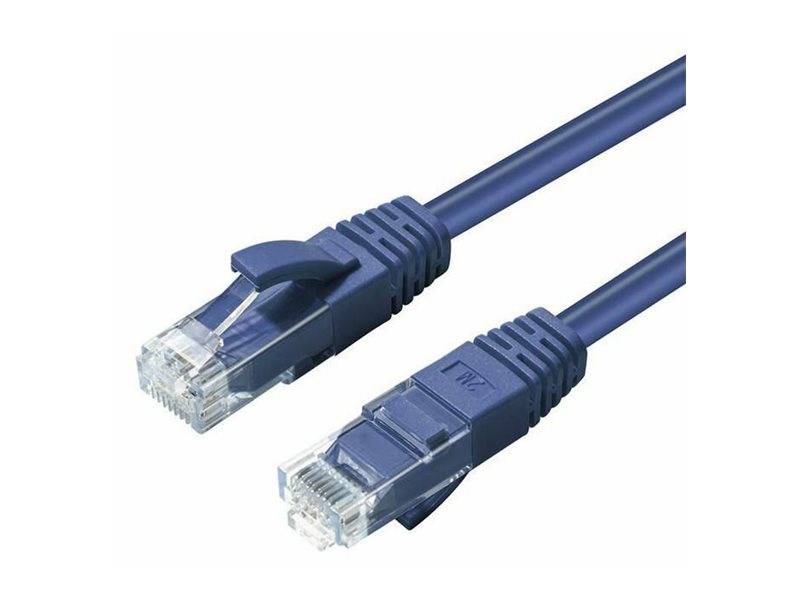 MicroConnect Netzwerkkabel - RJ-45 (M) zu RJ-45 (M)50 cm - UTP - CAT 5e - Blau