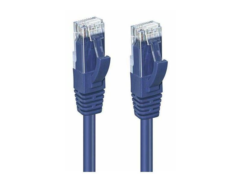 MicroConnect Netzwerkkabel - RJ-45 (M) zu RJ-45 (M)50 cm - UTP - CAT 5e - Blau
