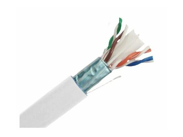 MicroConnect Bulkkabel - 305 m - 0.55 mmFTP - CAT 6 - robust - weiß