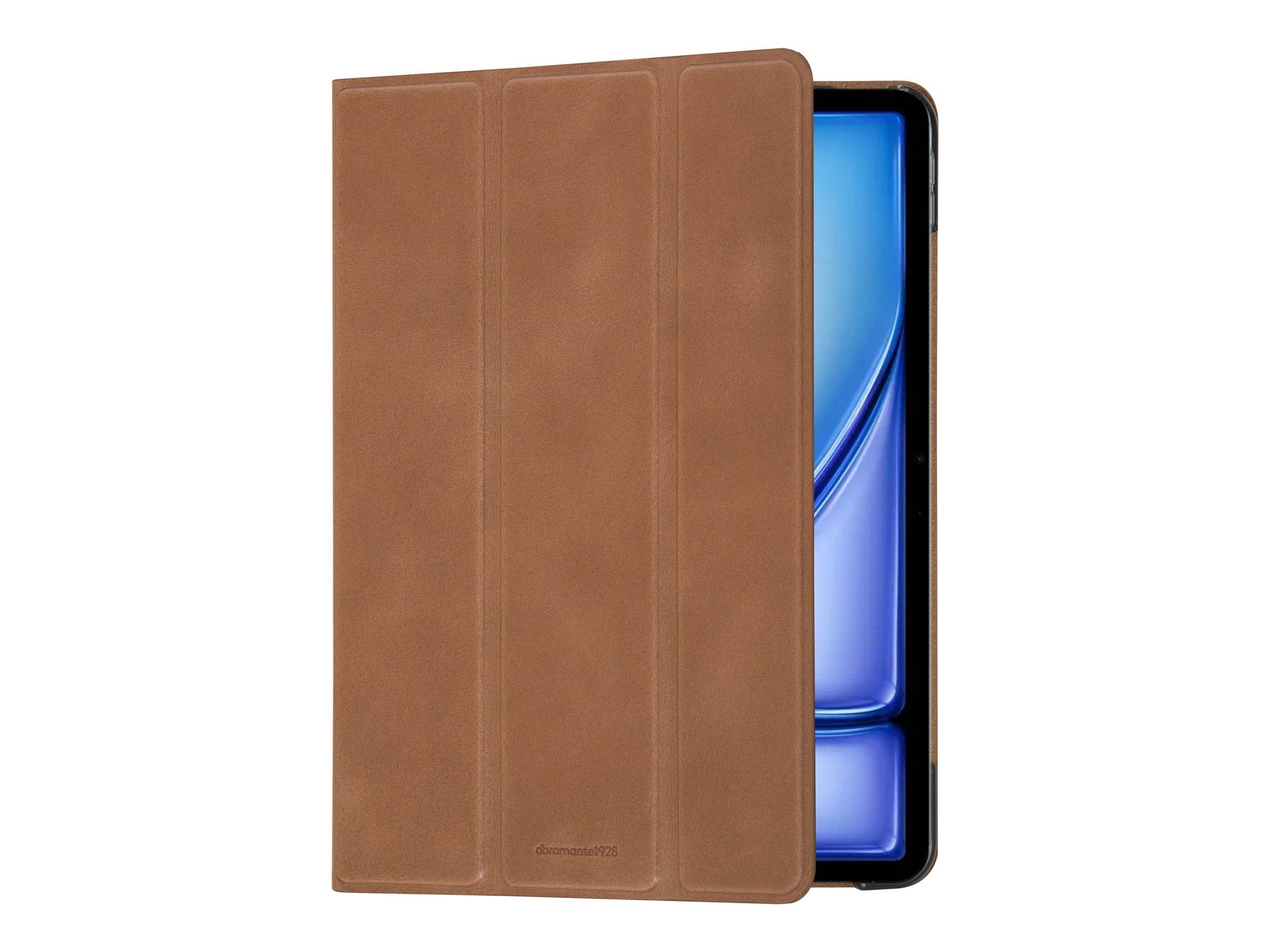 dbramante1928 Risskov - Flip-Hülle für Tablet - genarbtes Leder - Hellbraun