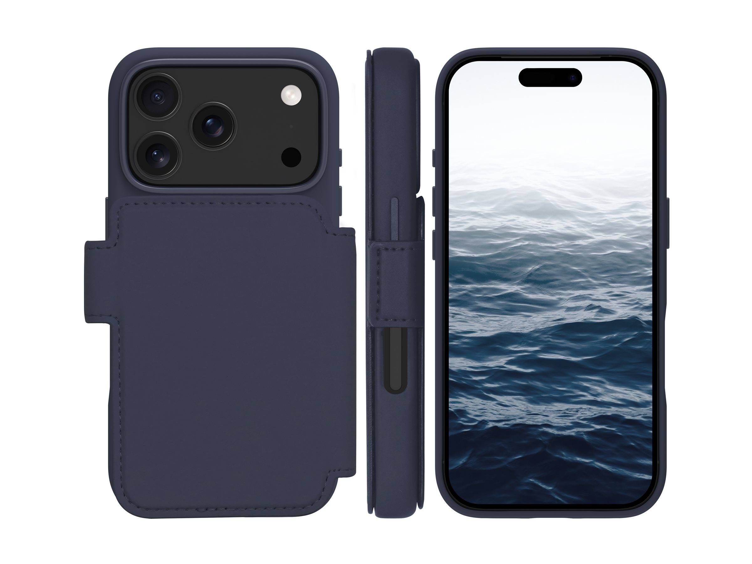 dbramante1928 Lynge - Flip-Hülle für MobiltelefonMagSafe-Kompatibilität - Deep