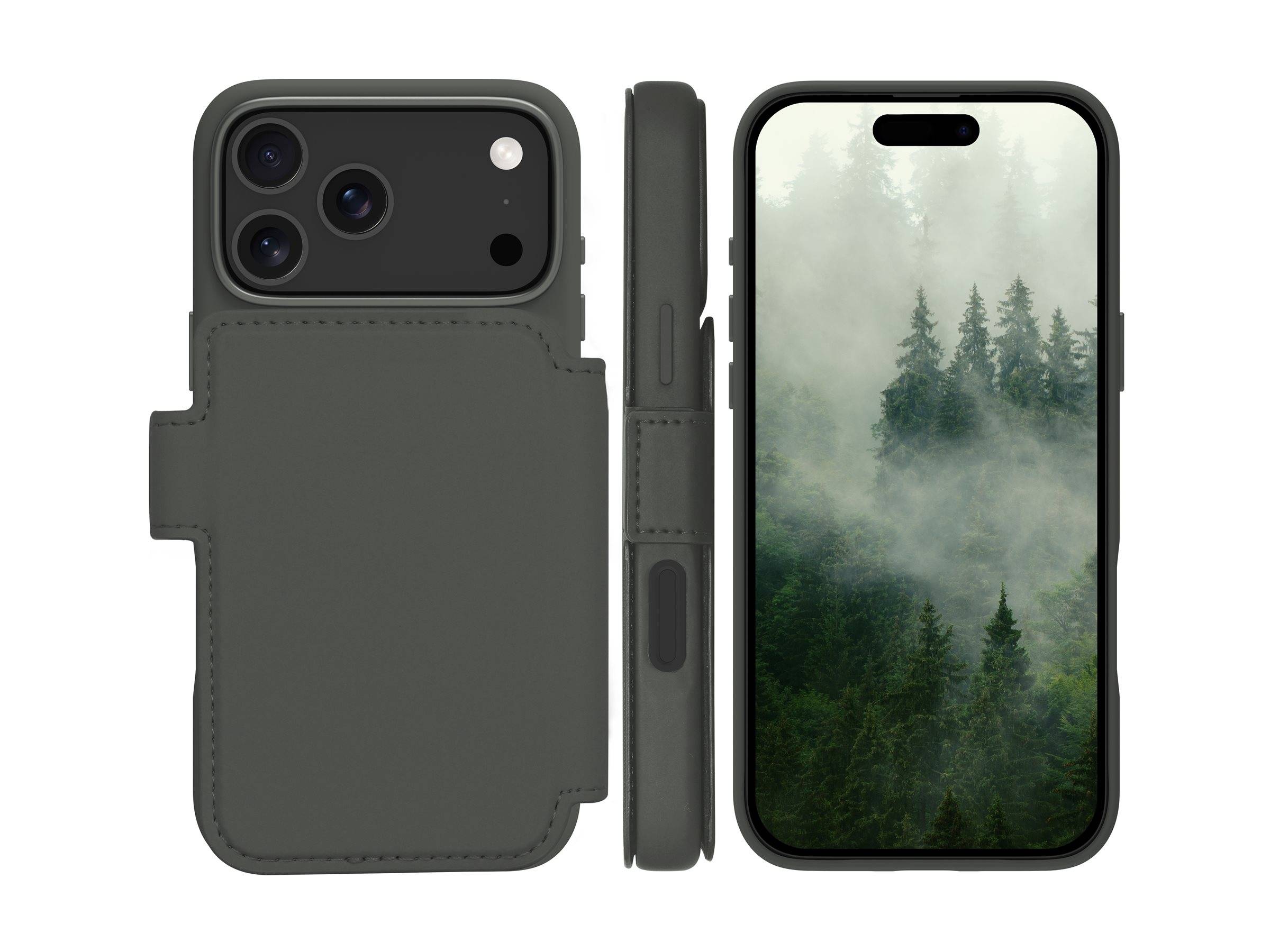 dbramante1928 Lynge - Flip-Hülle für MobiltelefonMagSafe-Kompatibilität -