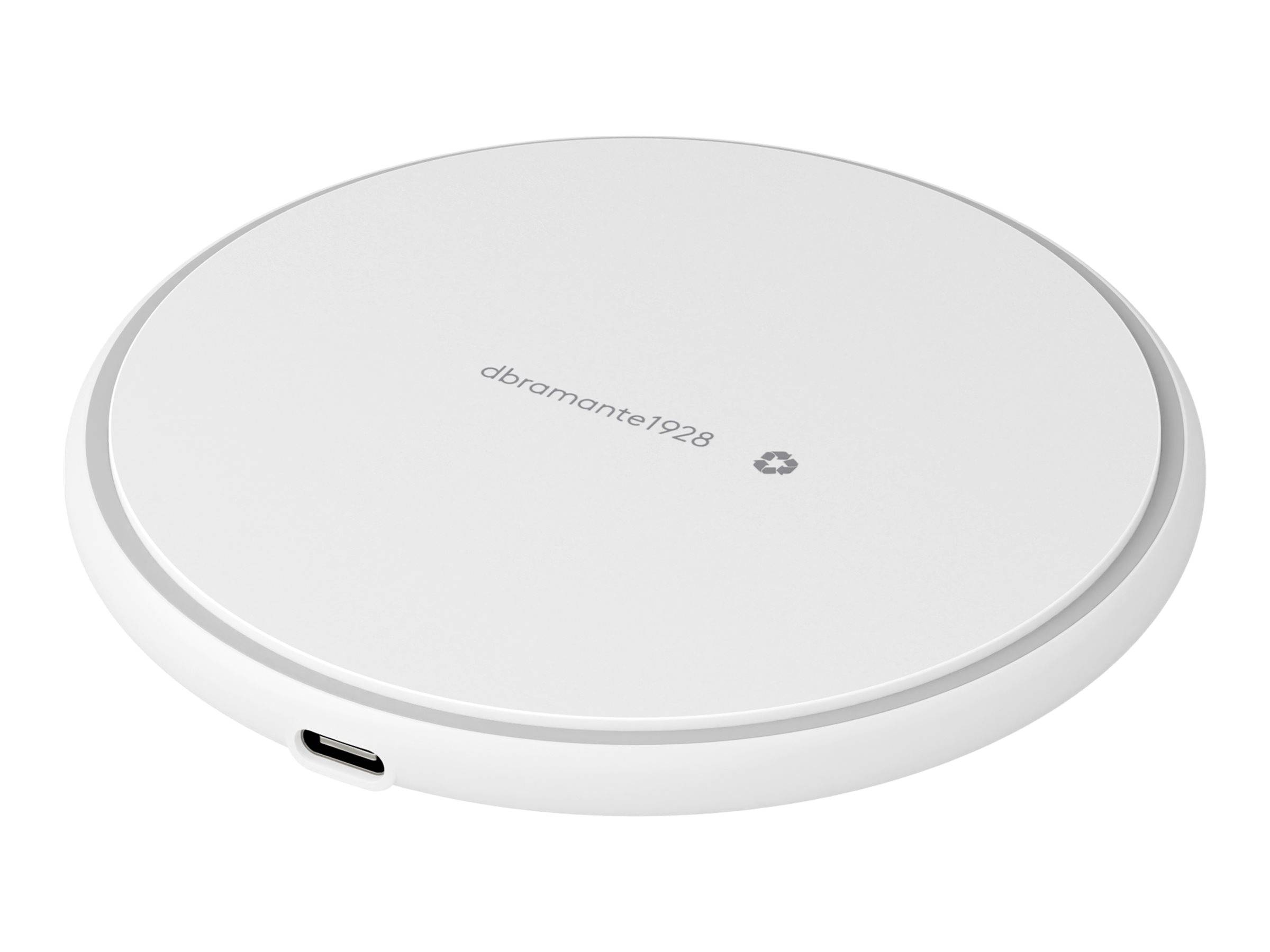 dbramante1928 re-charge - Induktive Ladematte - 15 Watt (magnetisch)weiß