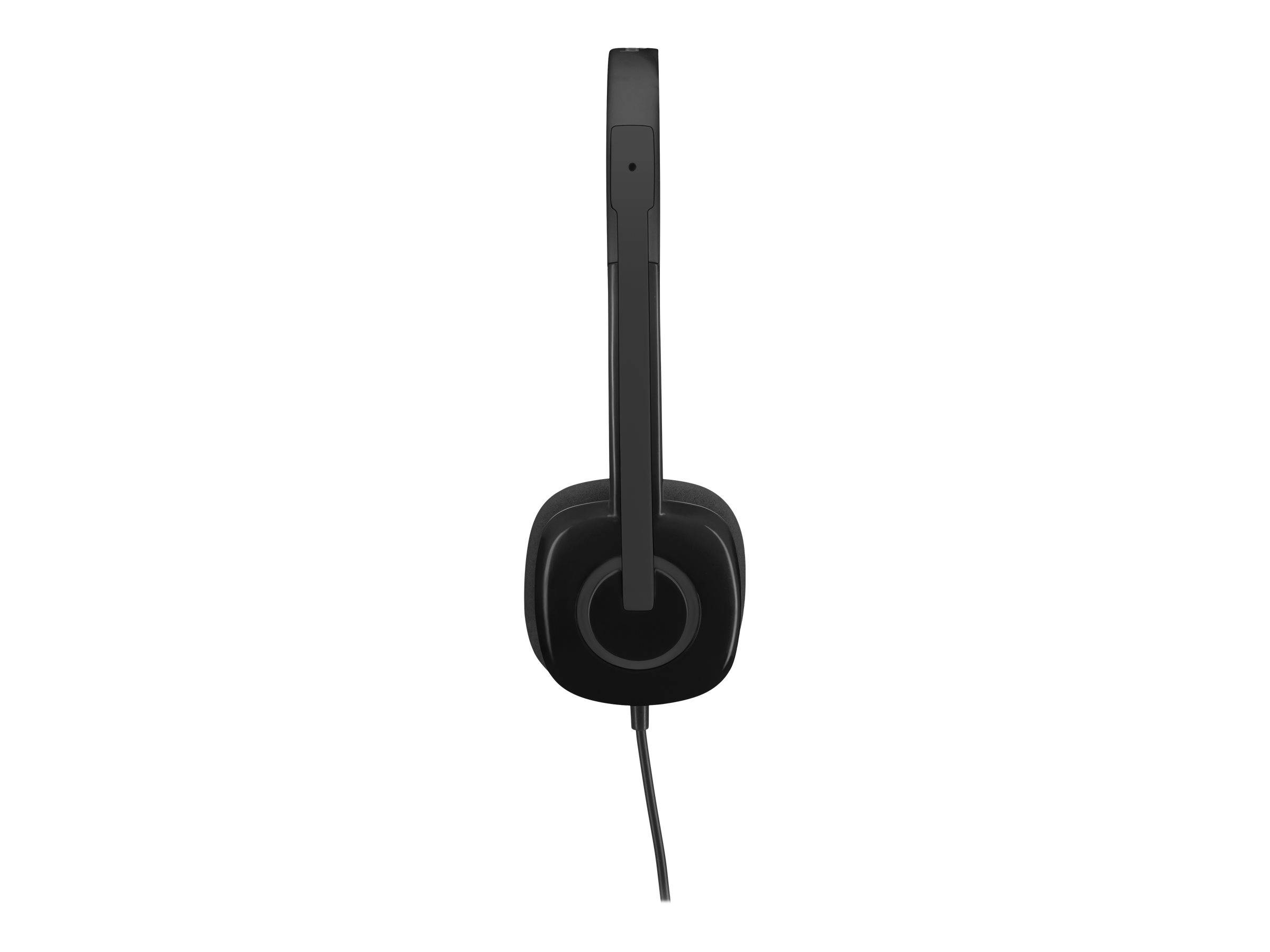 Logitech H151 Stereo Headset with Noise-CancellingMic - Headset - On-Ear -