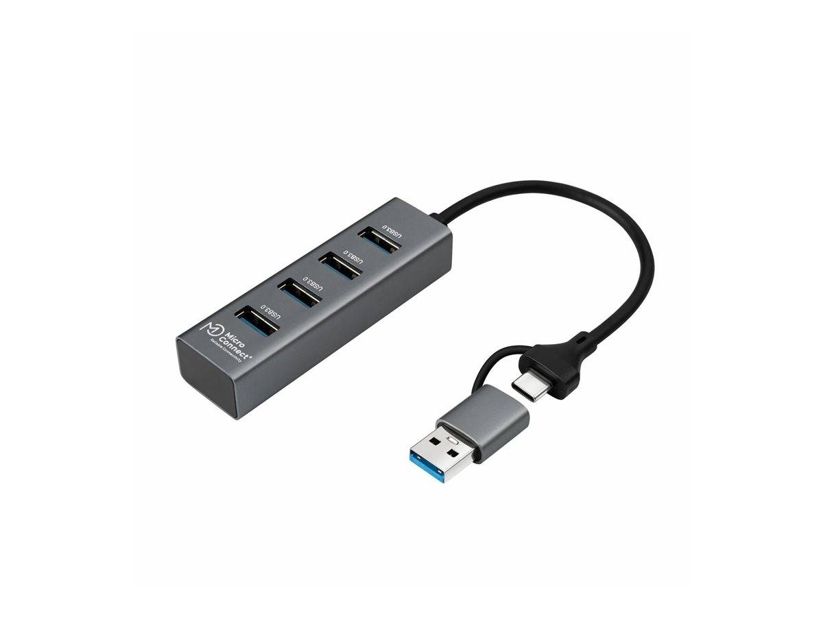 MicroConnect Hub - 4 x USB 3.2 Gen 1 - Desktopp