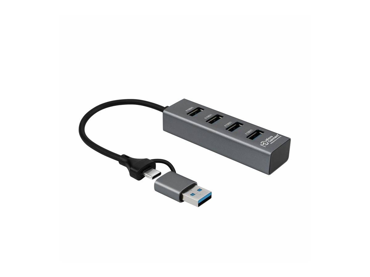 MicroConnect Hub - 4 x USB 3.2 Gen 1 - Desktopp