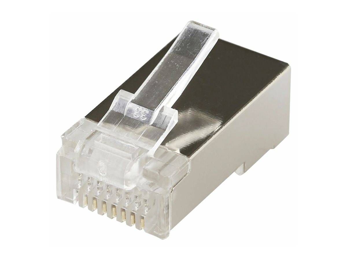 MicroConnect Netzwerkanschluss - RJ-45 (M)FTP - CAT 5e - modular - Aluminium