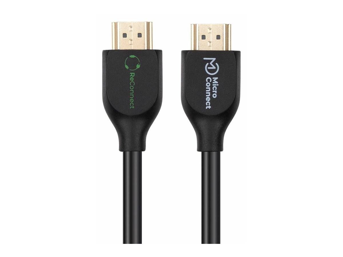 MicroConnect ReConnect - Premium High SpeedHDMI-Kabel - HDMI männlich zu HDMI