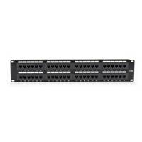 Black Box JPM5E48A - Cat5e - Schwarz - Rackeinbau - 2UCAT6 F/UTP 400MHz massives