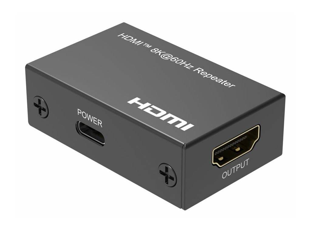 MicroConnect Repeater - HDMI - 19-poliger HDMITyp A / 19-poliger HDMI Typ A -
