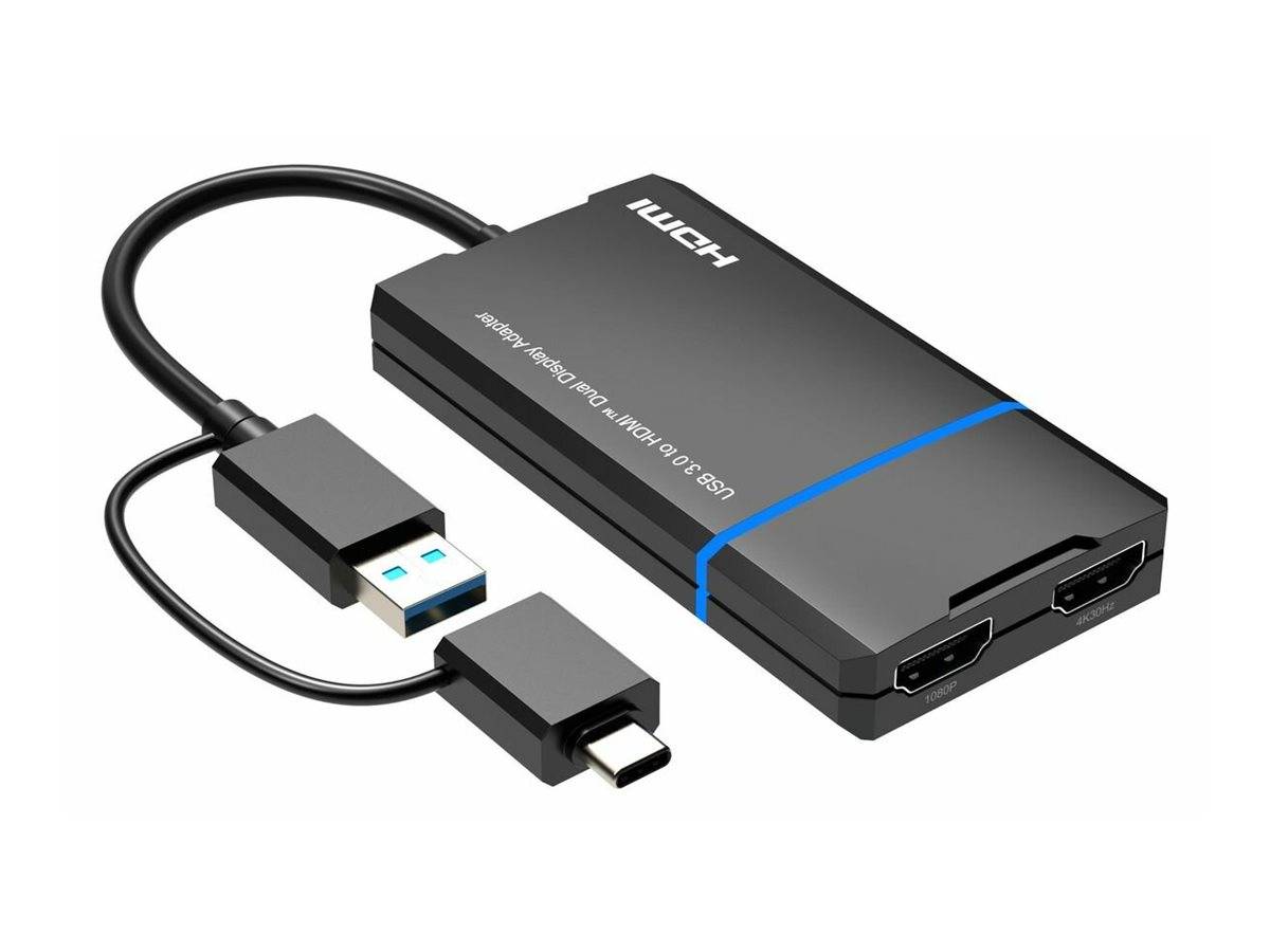 MicroConnect Adapterkabel - USB, 24 pin USB-Cmännlich zu HDMI männlich - 12 cm -