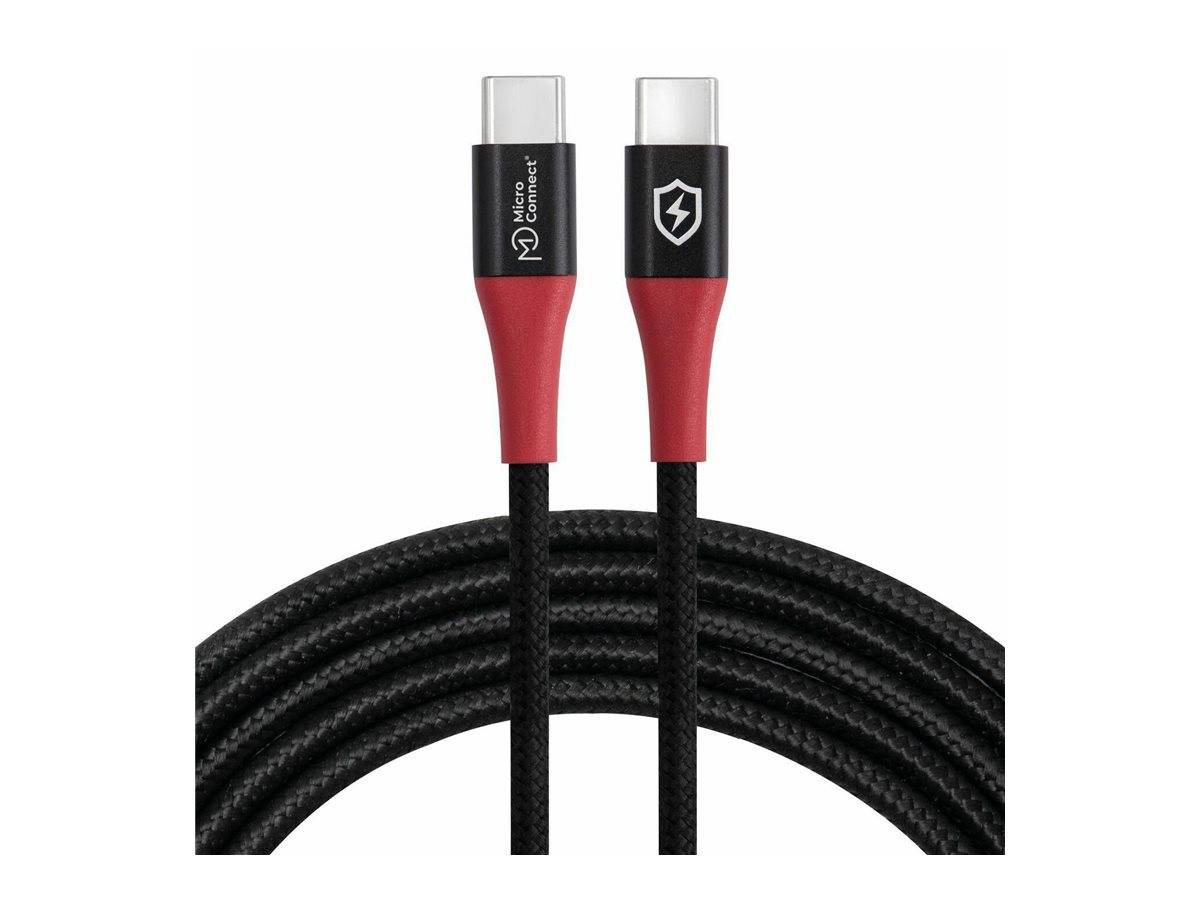 MicroConnect USB-Kabel - 24 pin USB-C (M)zu 24 pin USB-C (M) - USB 2.0 - 1.5 m -