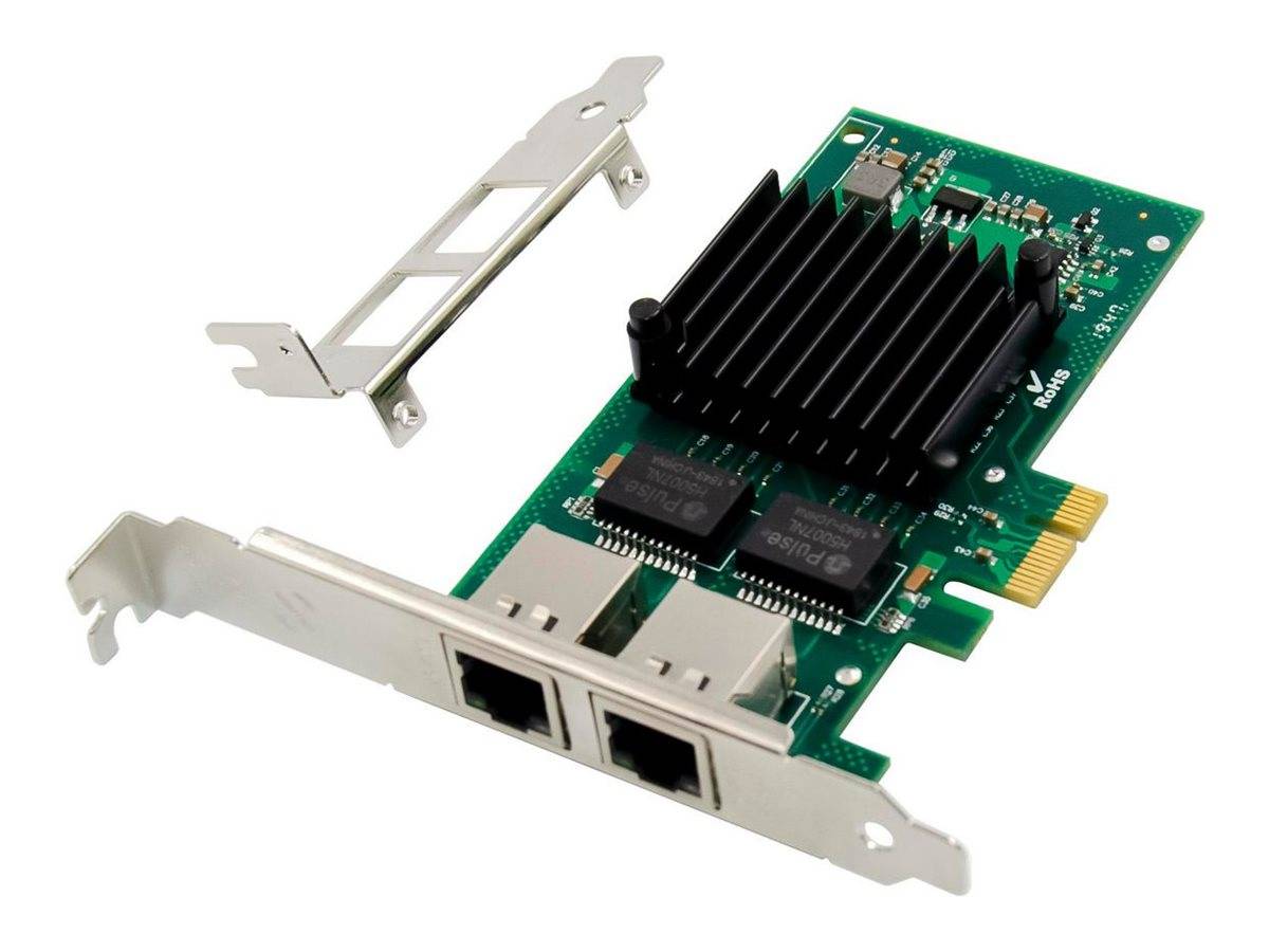 MicroConnect Netzwerkadapter - Gigabit Ethernetx 2