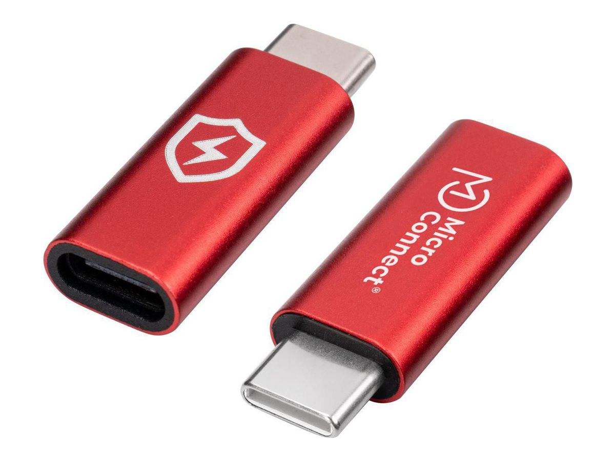 MicroConnect USB-Adapter - USB-C (M) zu USB-C (W)USB 2.0 - 5 V - 2.4 A - Safe