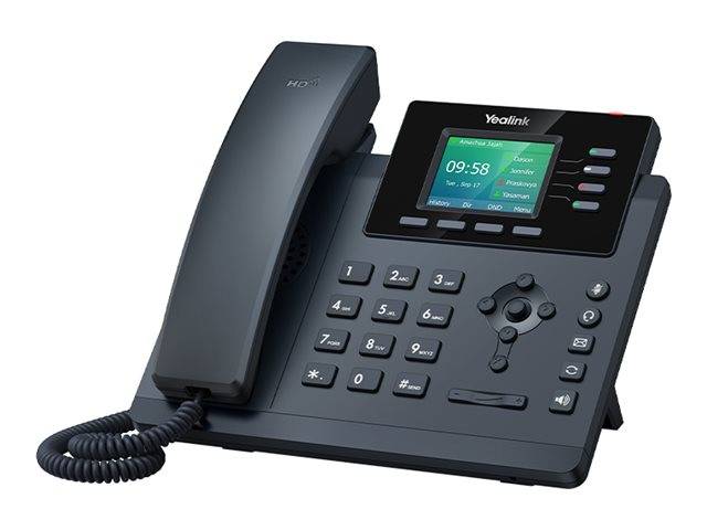 Yealink SIP-T34W - VoIP-Telefon mit Rufnummernanzeigefünfwegig Anruffunktion -