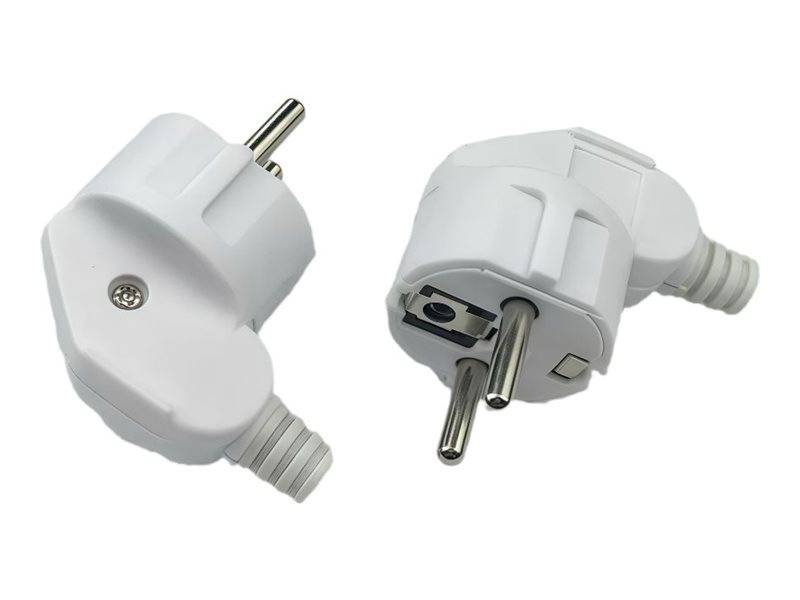 MicroConnect Adapter für Power Connectorfest verdrahtet zu Typ E - 250 V - 16 A