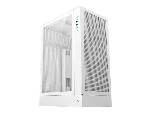 DeepCool CH170 PLUS WH | PC-GehäuseMini-Tower für Mini-ITX, microATX Mainboards