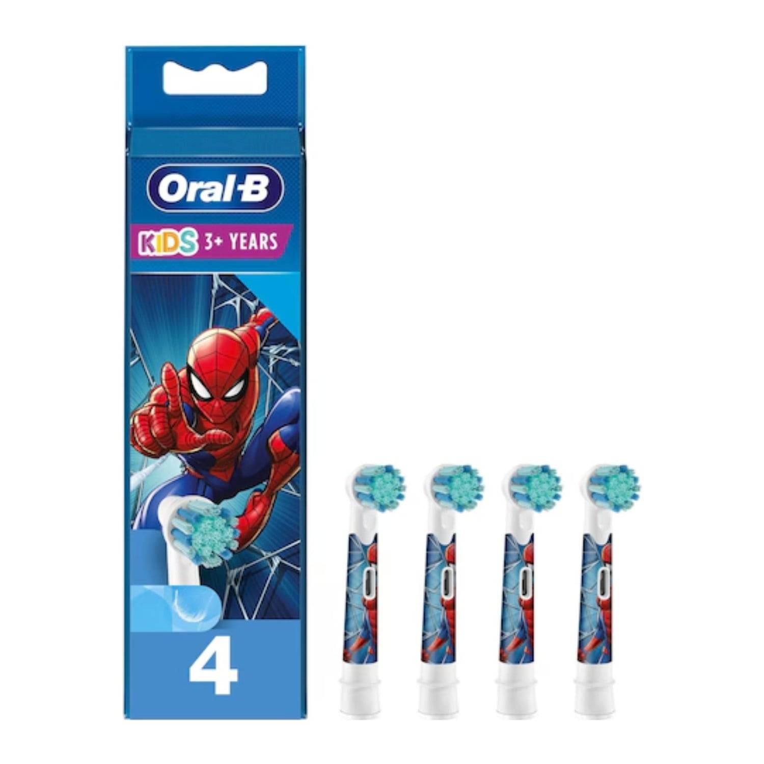 Oral-B Kids 3+ Spider Man Aufsteckbürste 4er