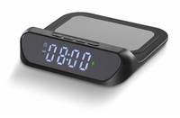 Cellularline Wireless Clock Charger Black WIRELESSCLOCK2KLadegerät