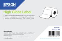 GLOSS-ETIKETTEN: Ideal für Konsumgüter. Hervorragende Haftung und hohe Beständigkeit gegen Verschmieren, Wasser und andere Flüssigkeiten.