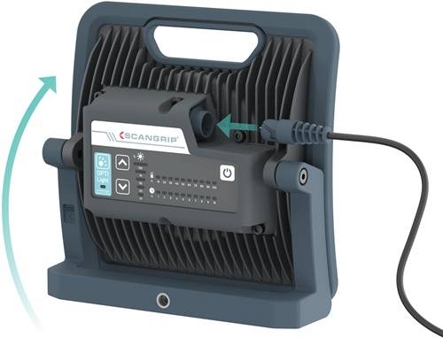 SCANGRIP A/S Akku-Arbeitsleuchte NOVA 6C+R 37 W 600-6000 lm 03.6205