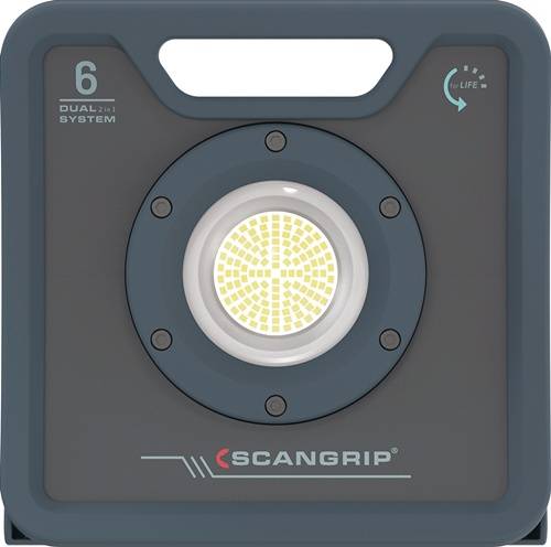 SCANGRIP A/S Akku-Arbeitsleuchte NOVA 6C+R 37 W 600-6000 lm 03.6205
