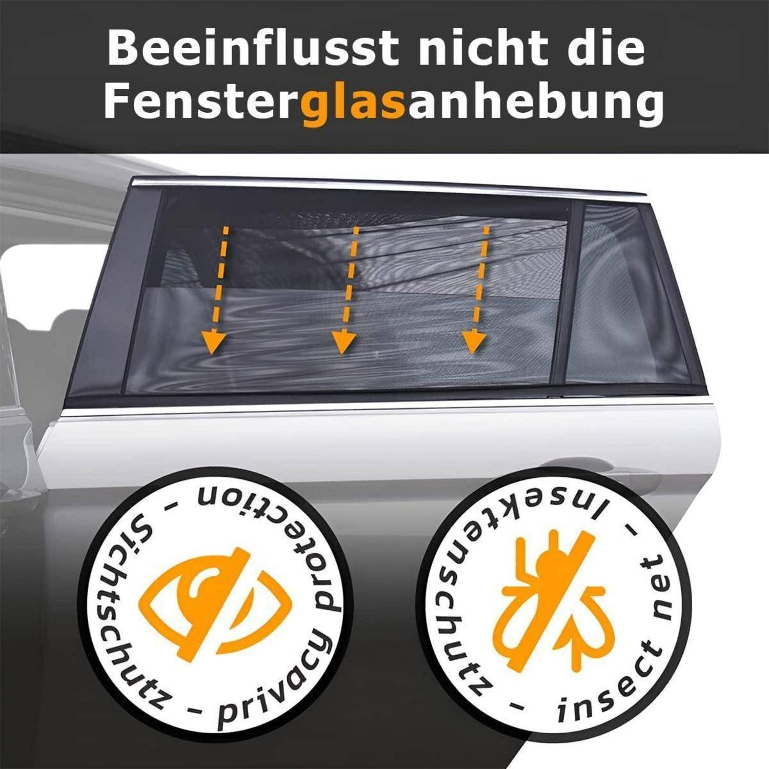 2-teilige Autofensterjalousien, Universeller