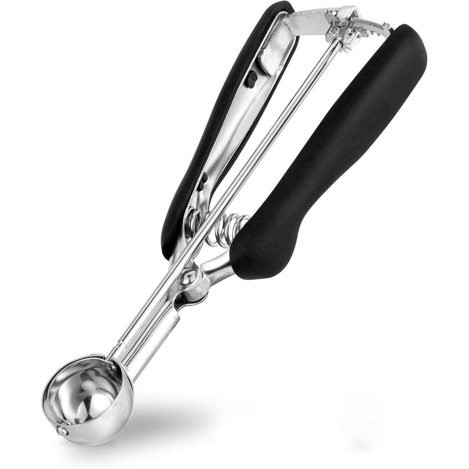 Eisportionierer Edelstahl 3cm mit Auslöser und Griff, 10ml