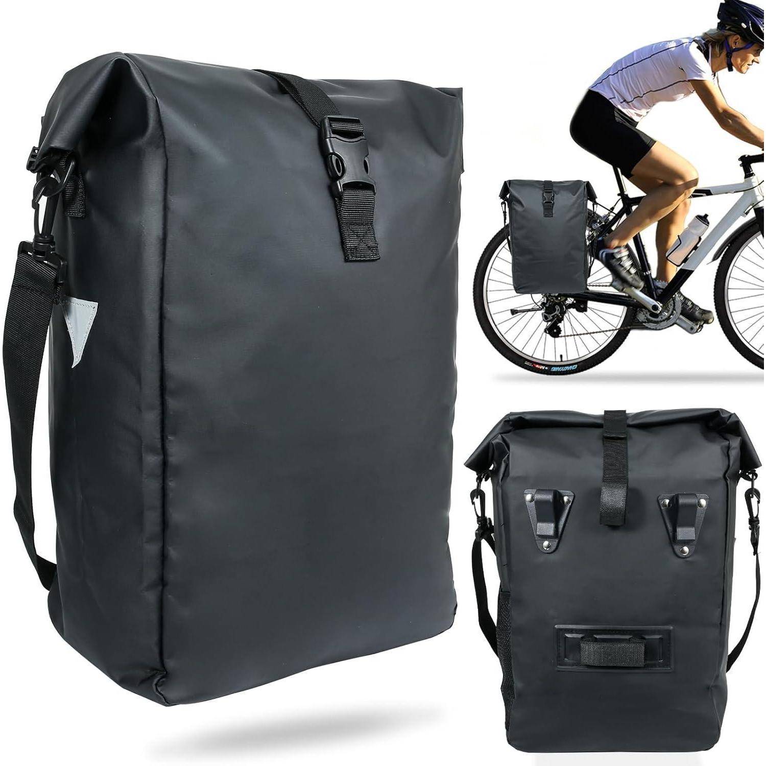 Fahrradtasche für Gepäckträger 20L wasserdicht Umhängetasche