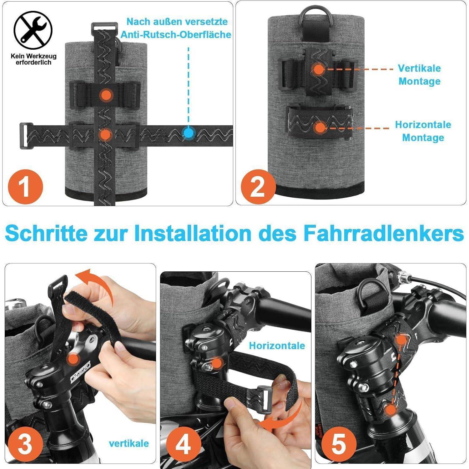 Fahrrad Flaschenhalter 24oz Getränkehalter Isoliert