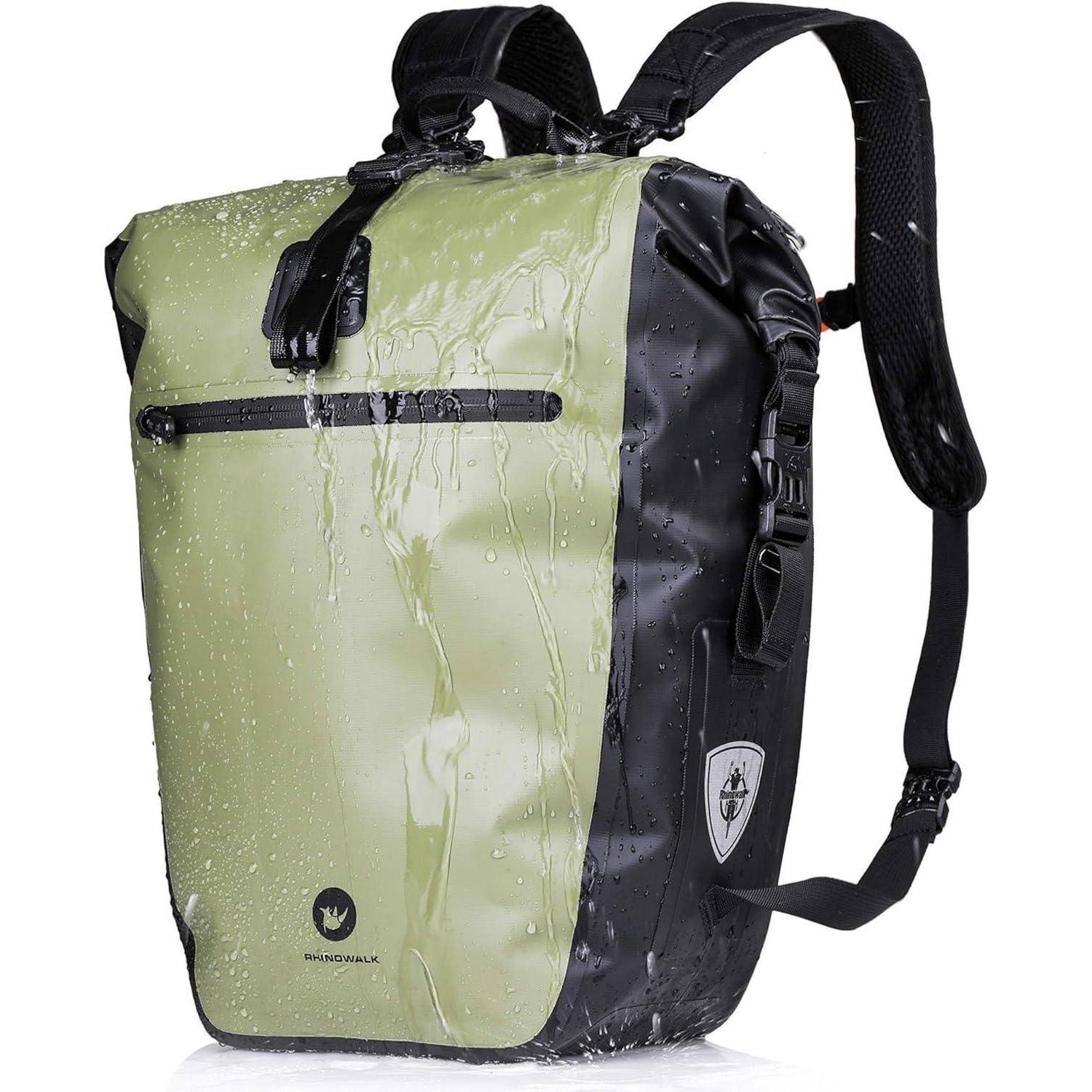 3-in-1 Fahrradtasche für Gepäckträger 27-30L Wasserdicht Hinten Vorne