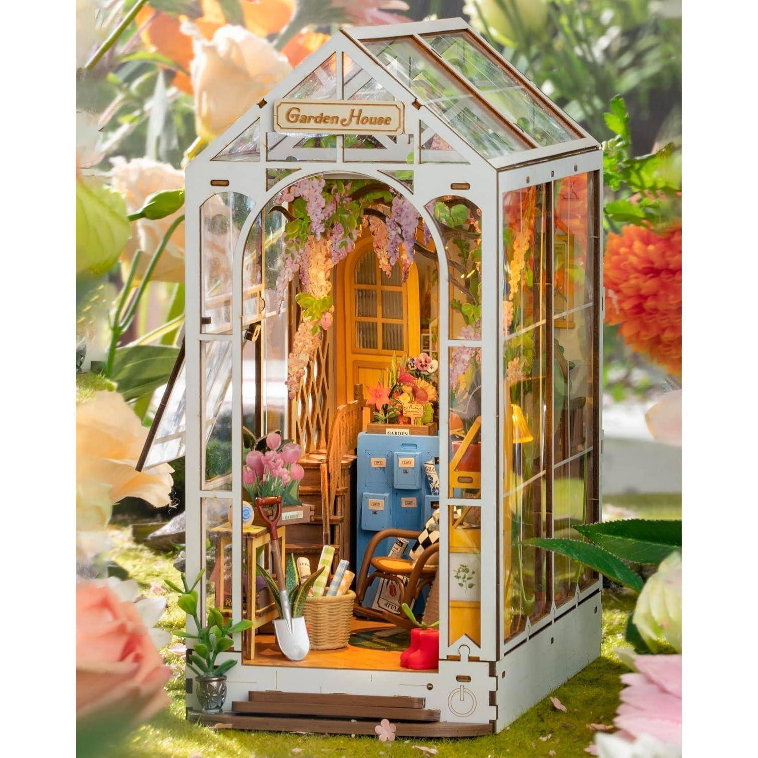 Rolife Book Nook Kit DIY Miniatur Haus 3D Holz Puzzle