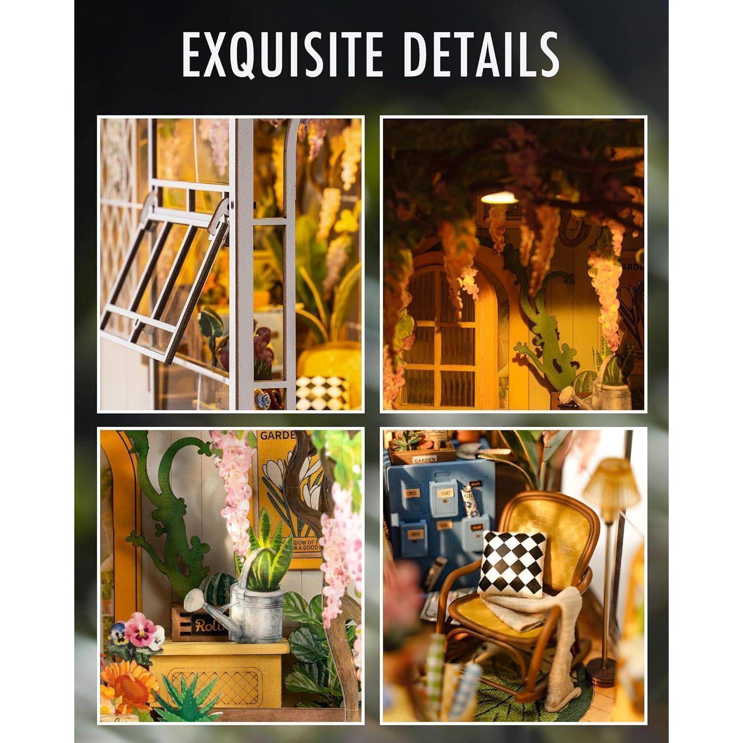 Rolife Book Nook Kit DIY Miniatur Haus 3D Holz Puzzle