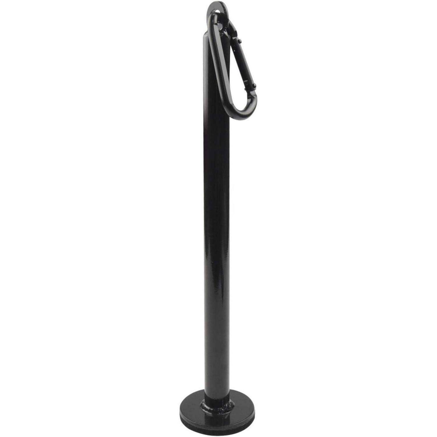 Gewichtsplatte Ladestift mit Karabiner Stahl Rack Standard