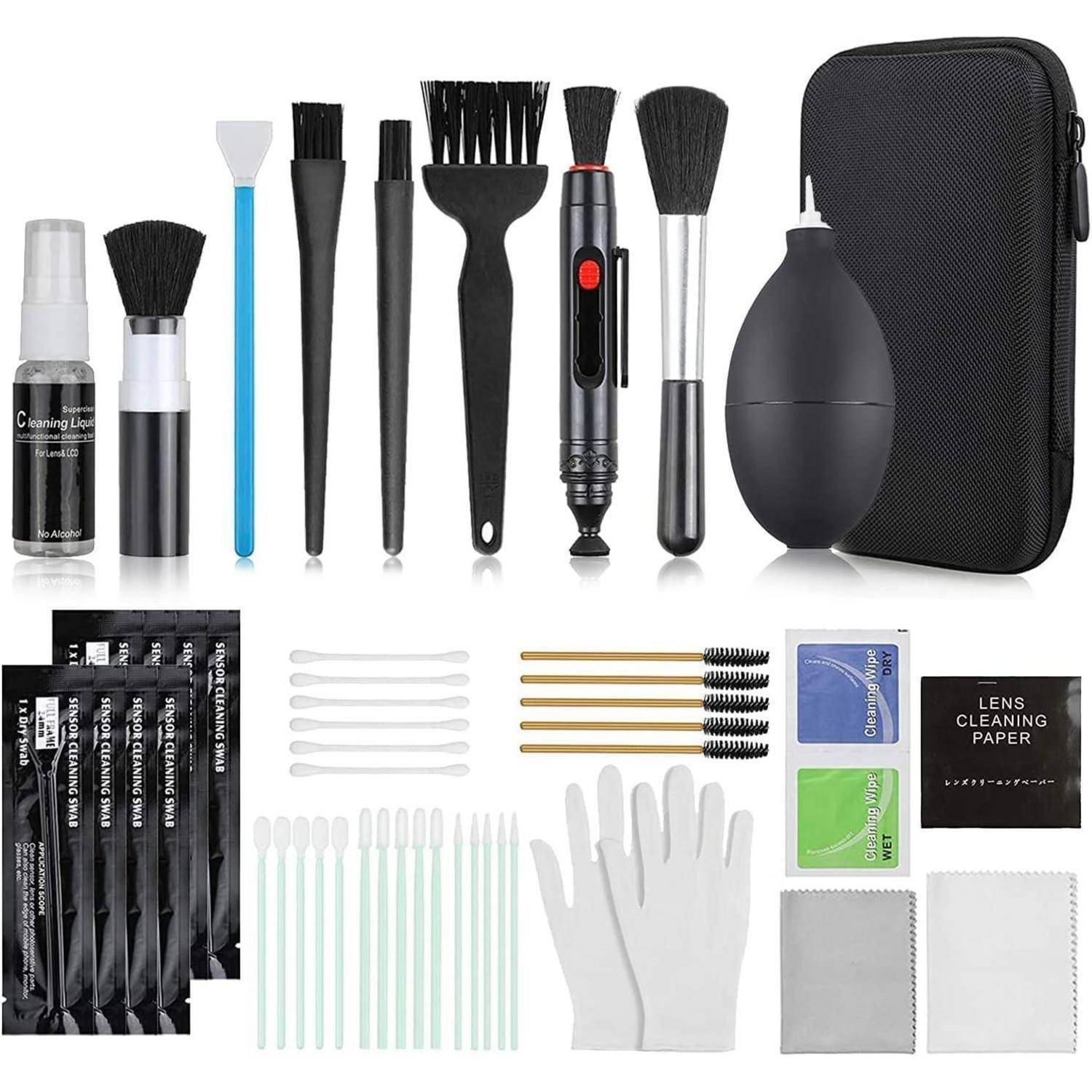 18-teiliges Kamera Reinigungsset Objektive Reinigungs-Sets - DSLR