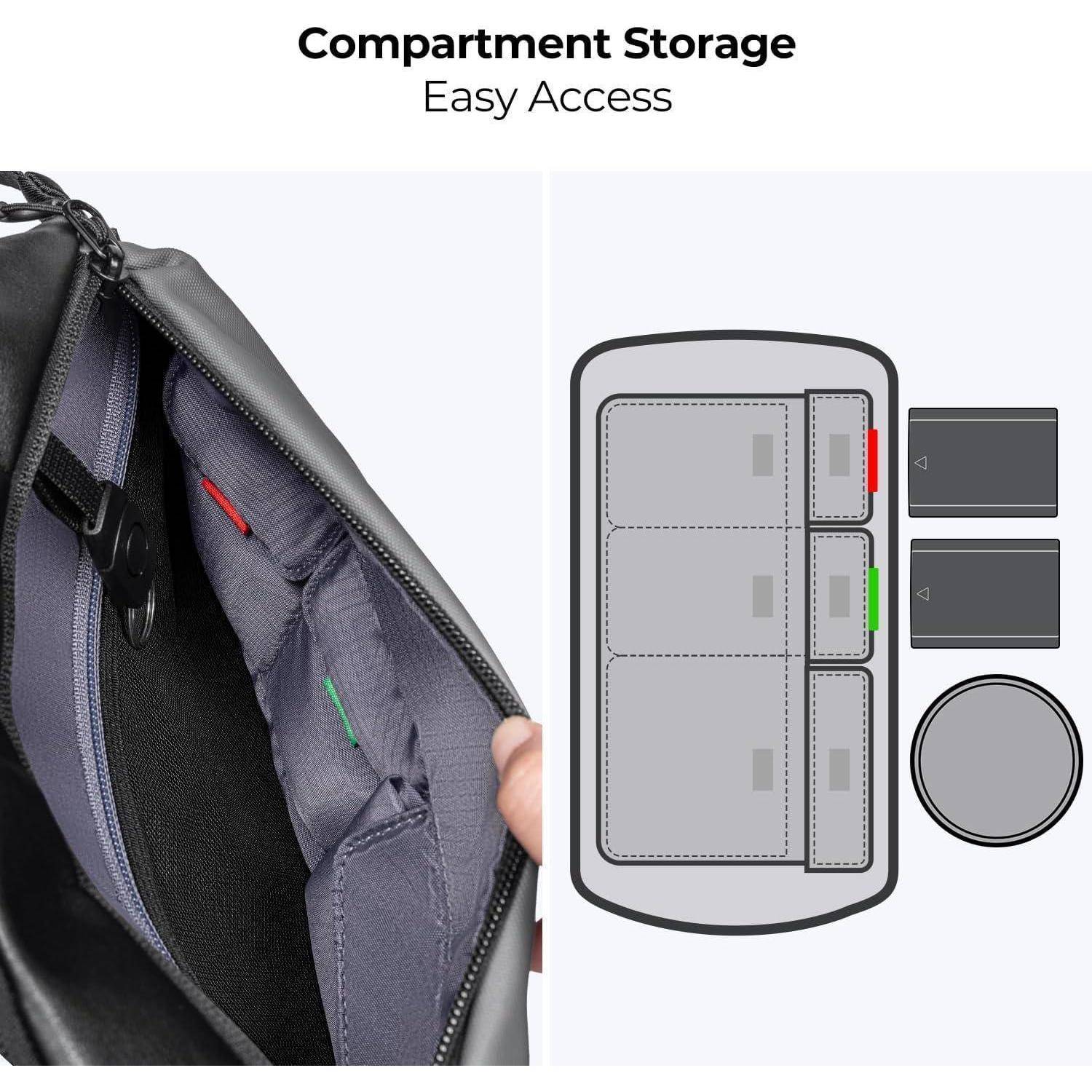Kamera-Rucksack Schultertasche