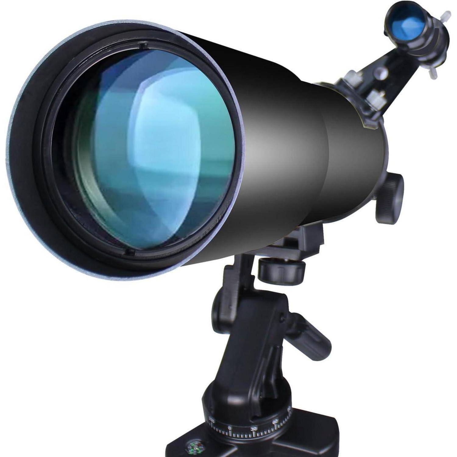 Refraktor Teleskop für Astronomie Anfänger & Kinder 80mm Aperture