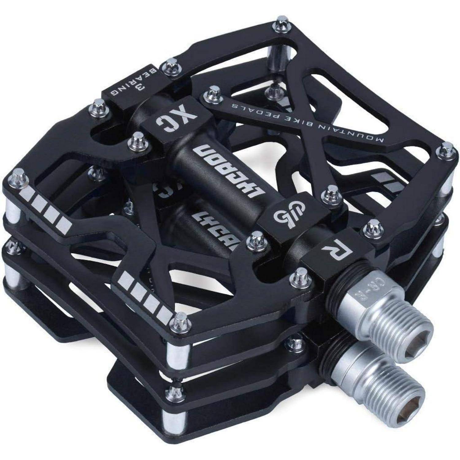 Fahrradpedale rutschfestes Pedal CNC-Aluminium 3 Kugellager BMX MTB