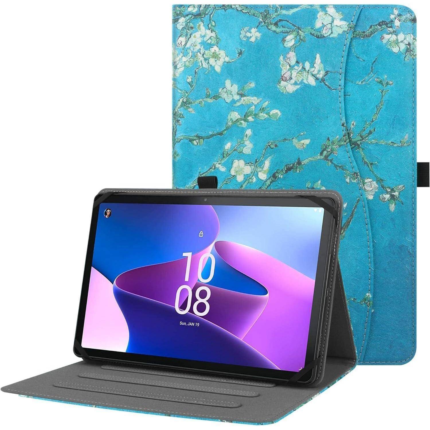 Universal Tablet Hülle 9-10.5 Zoll Multi-Viewing Stand PU Leder Folio