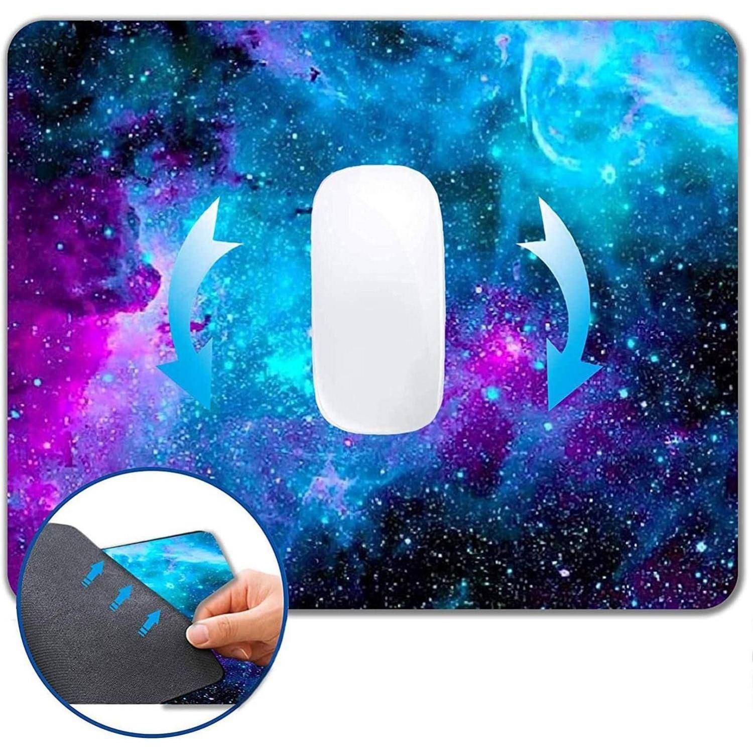 Gaming Mauspad Waschbar Rutschfeste Naturkautschukbasis Elegantes