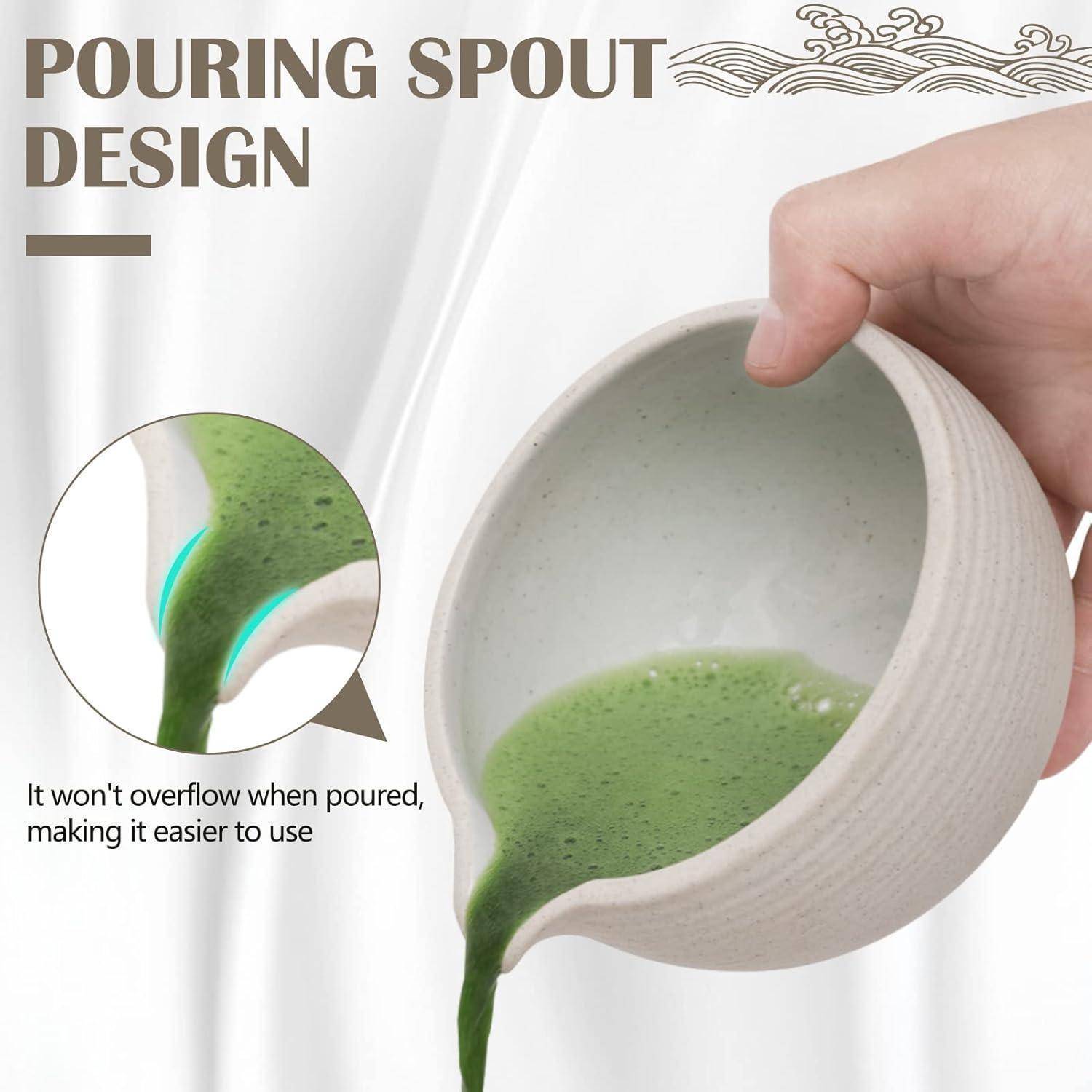 Japanisches Matcha-Teeset Handgefertigt 9tlg. Bambus Teezeremonie Set