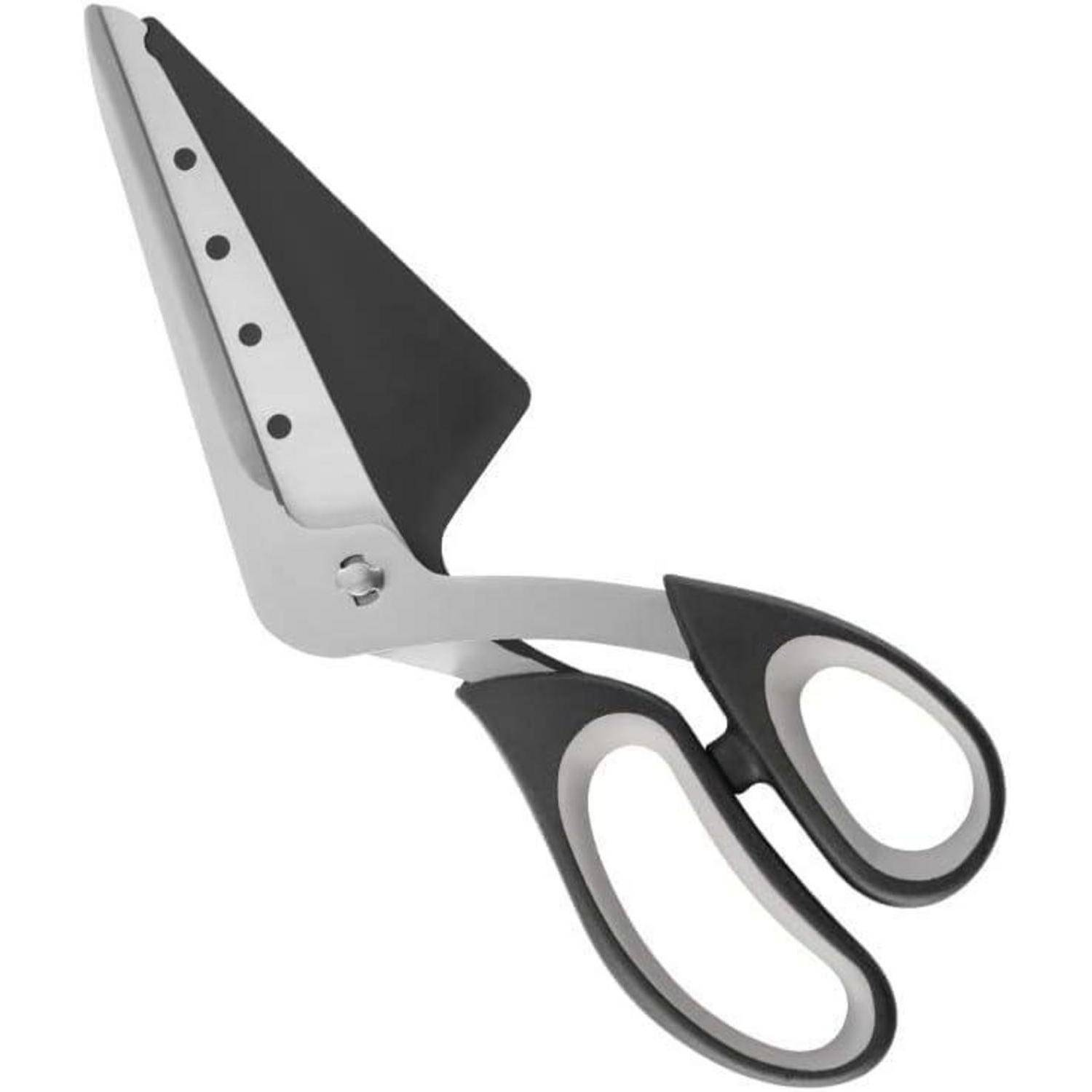 Pizzaschere Pizzamesser Pizzaschneider mit Pizza-Heber 27cm