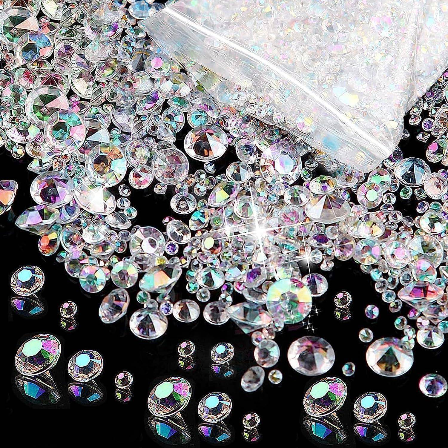 4200 Stück Acryl Diamanten Transparent Hochzeit Tischdeko Vase Füller