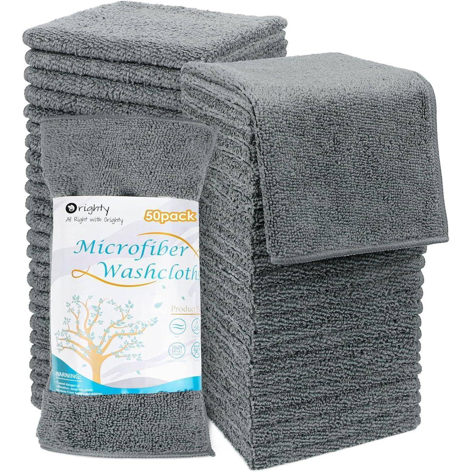 Mikrofaser Waschlappen Handtuch Set saugfähig weich Spa Hotel
