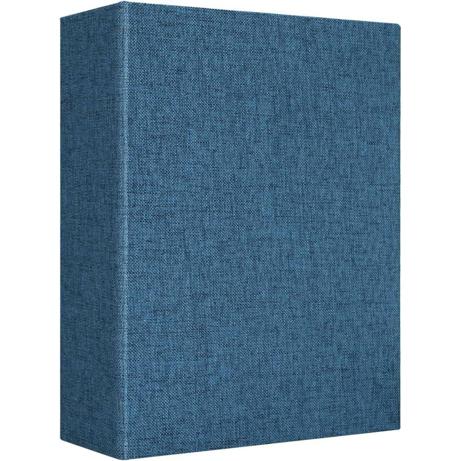 Einsteck-Fotoalbum 10x15 Schwarze Seiten Groß Kapazität für