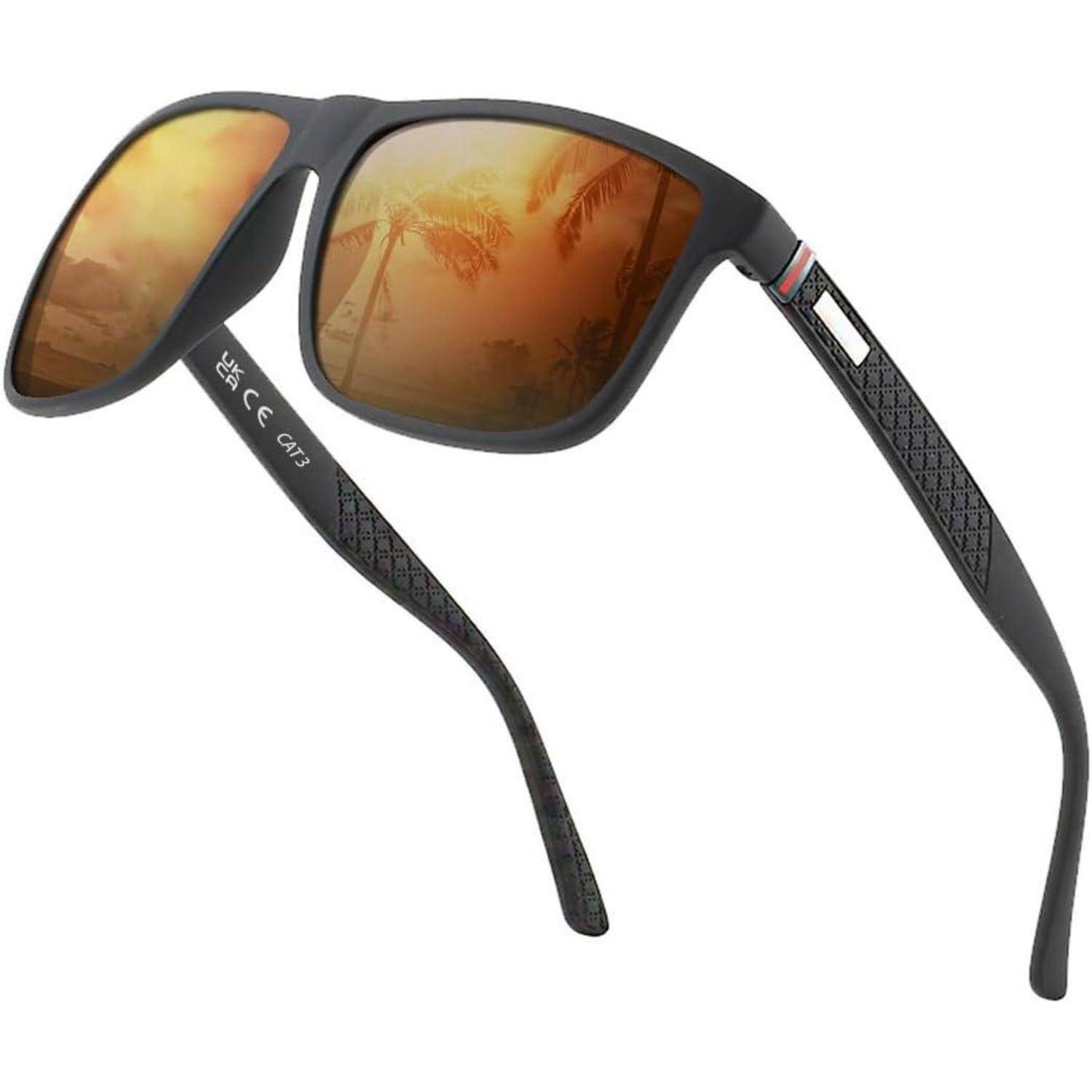 Polarisierte Sonnenbrille Herren/Damen Vintage Elegant