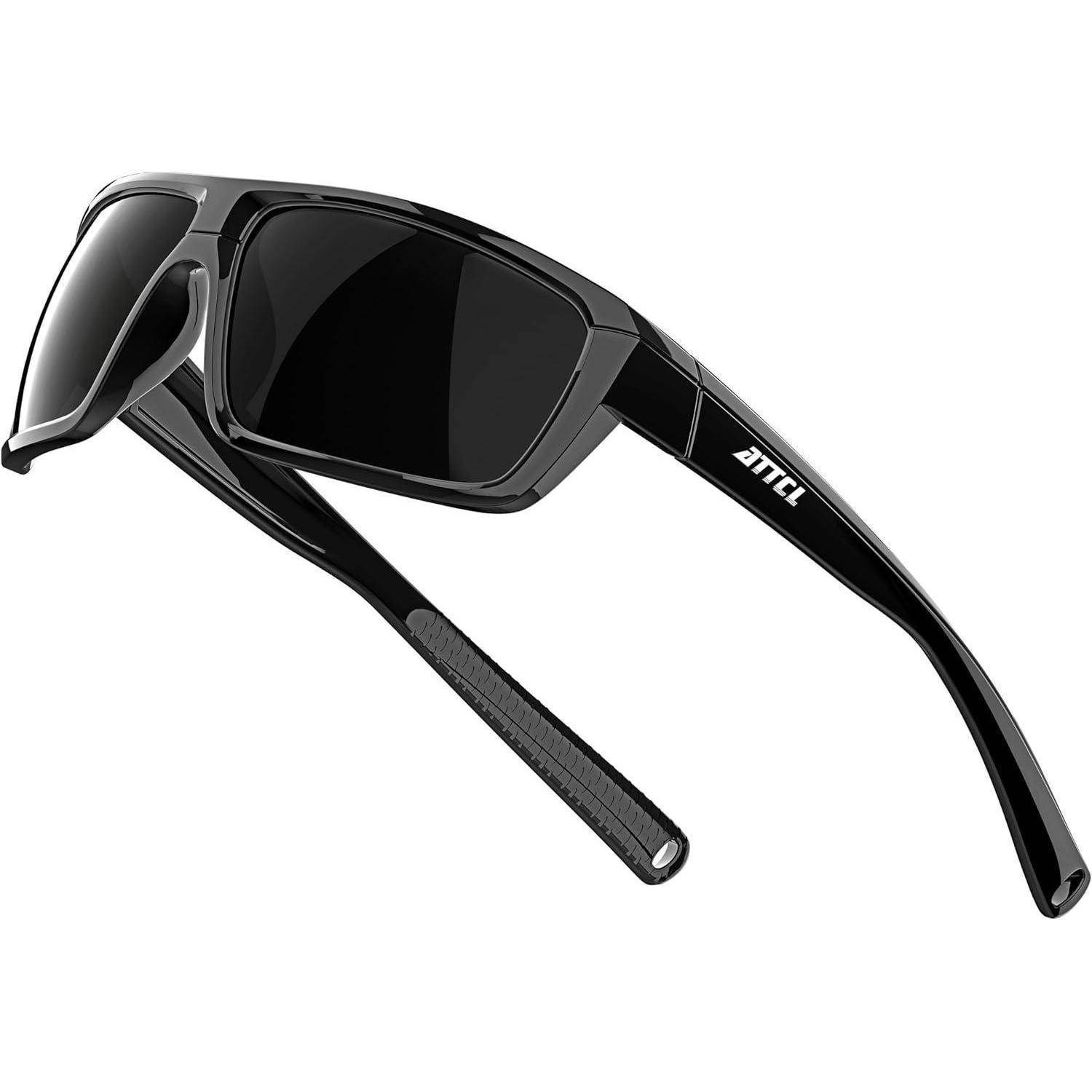 Herren Polarisierte Sport Sonnenbrille UV-Schutz TR90 Ultraleicht