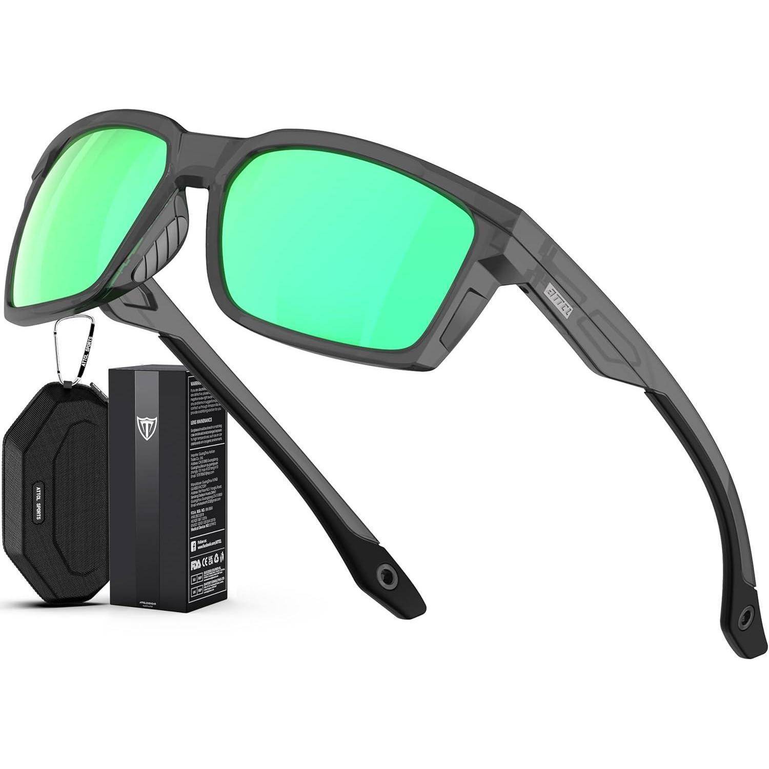 Polarisierte Sportbrille Herren TR90 Rahmen UV400-Schutz
