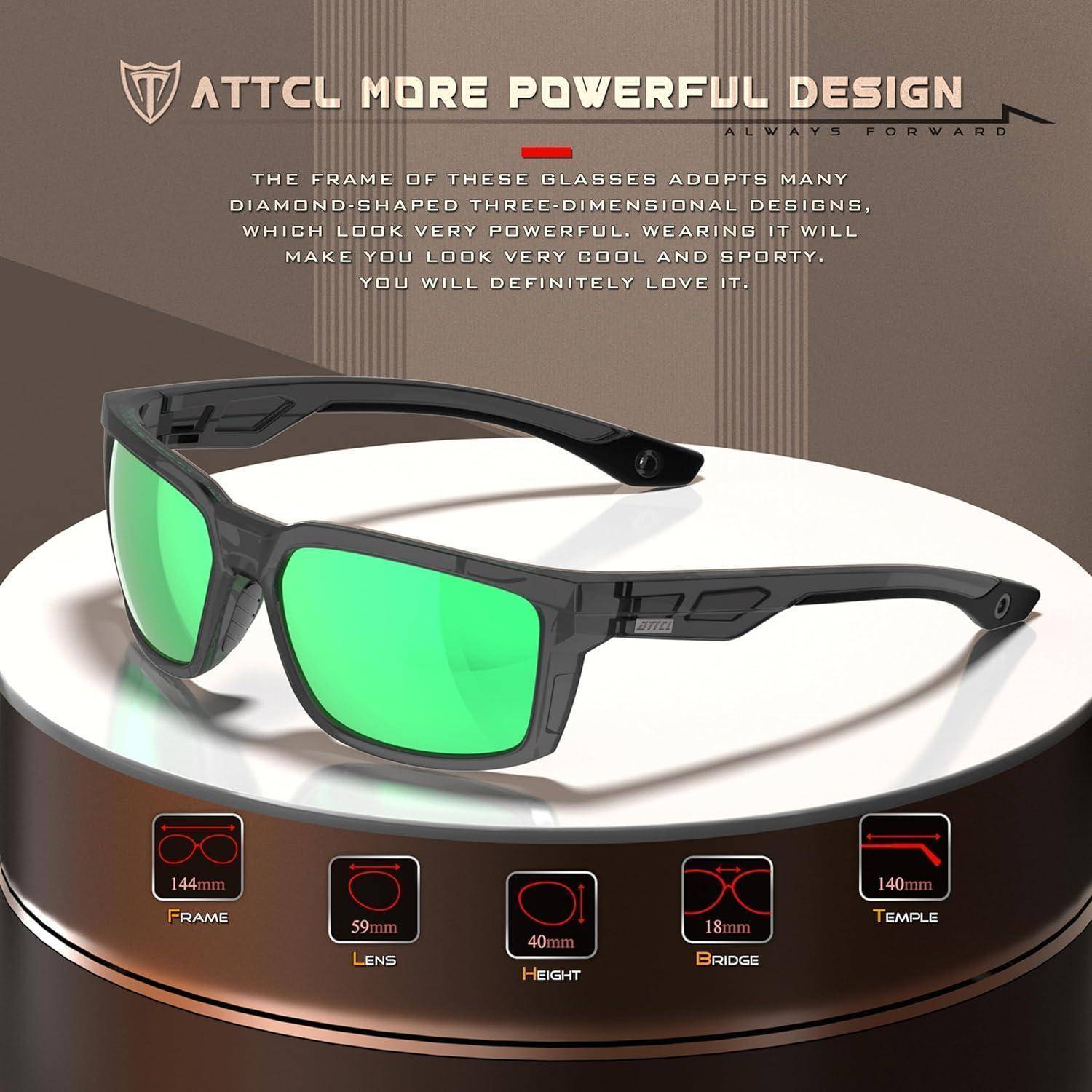 Polarisierte Sportbrille Herren TR90 Rahmen UV400-Schutz