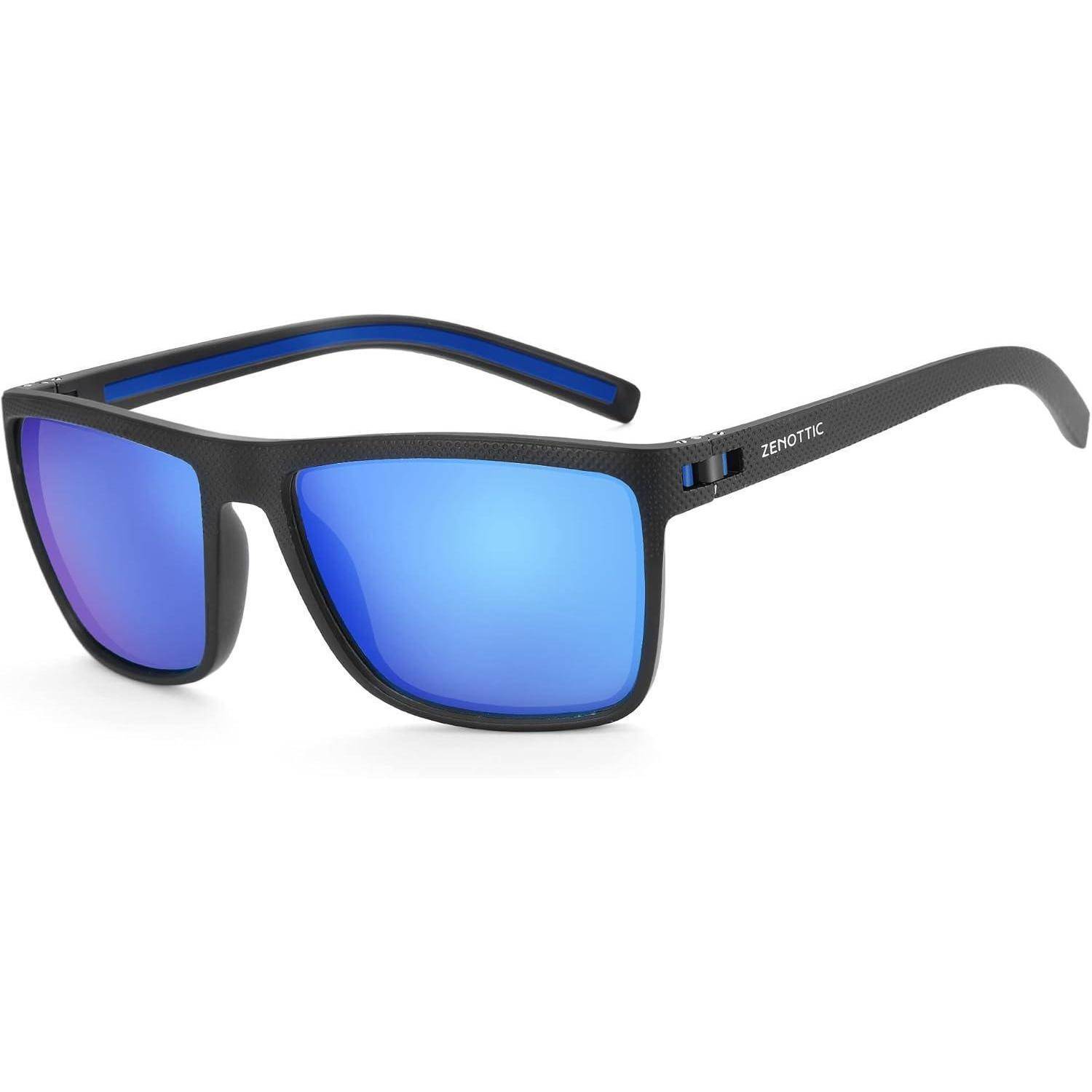 Polarisierte Sonnenbrille Herren TR90 Rahmen UV400 Schutz Quadrat C13
